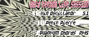 Hard Techno live session